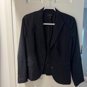 Talbots black blazer 12P